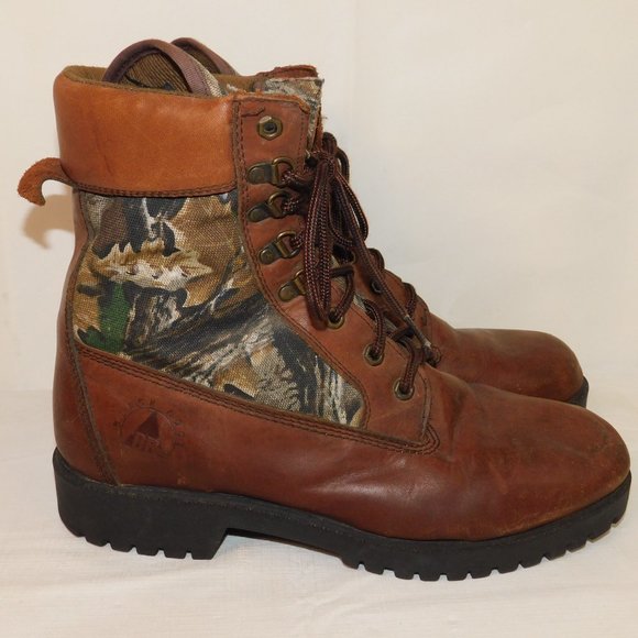 Black Rock Thinsulate Thermal Insulation Camo Work Hunting Lace Up Boots Size 12 - Picture 6 of 11